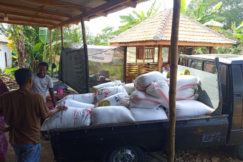 keraton langit corporation Lakukan Pengiriman beras perdana